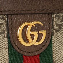 Gucci Bicolor GG Supreme Ophidia Wristlet Pouch
