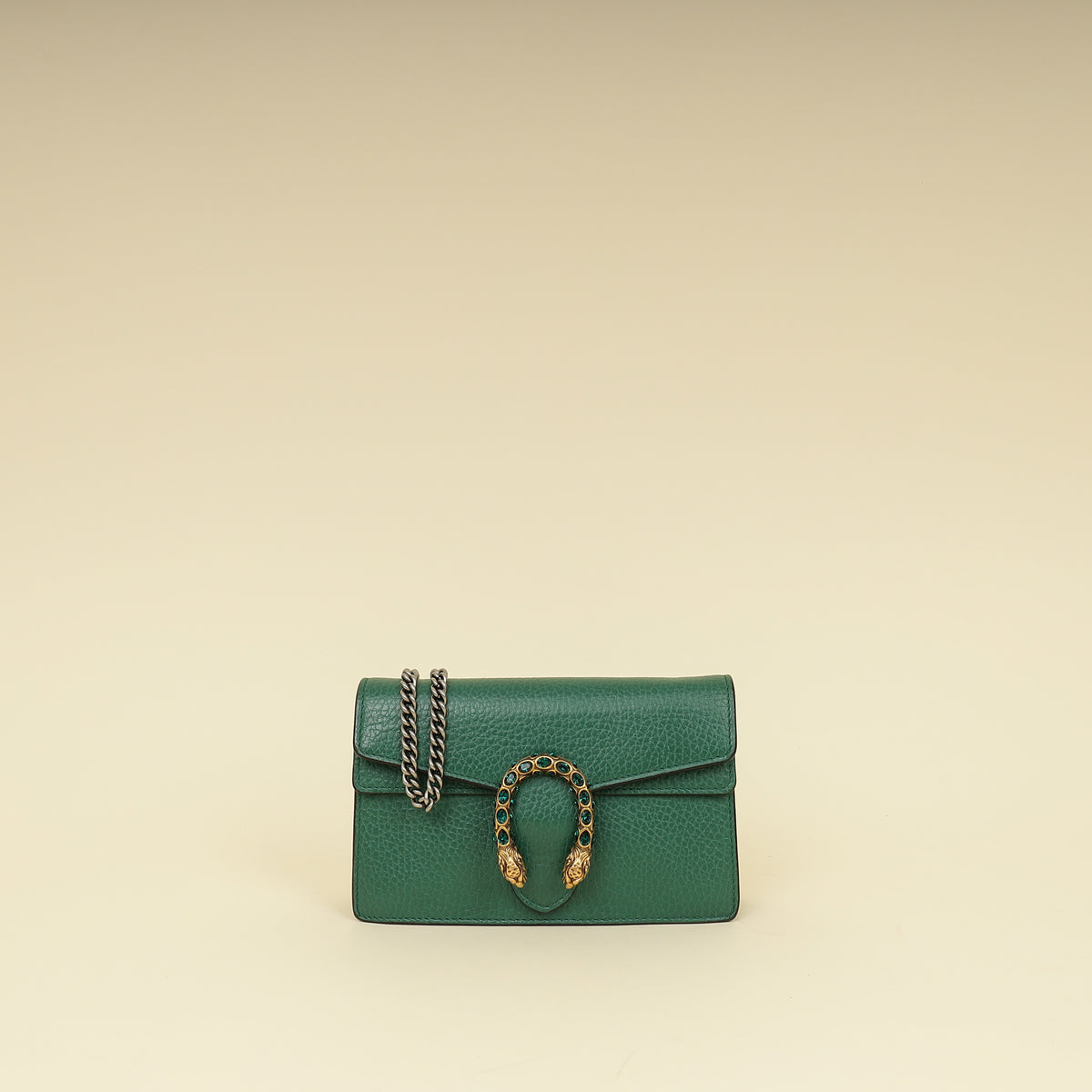 Gucci Green Crystal Dionysus Mini Bag