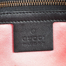 Gucci Black GG Marmont Velvet Medium Shoulder Bag
