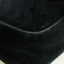 Gucci Black GG Marmont Velvet Medium Shoulder Bag
