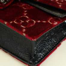 Gucci Bicolor GG Velvet Crystal Dionysus Super Mini Bag