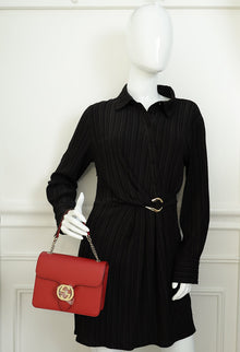 Gucci Red Interlocking G Small Shoulder Bag