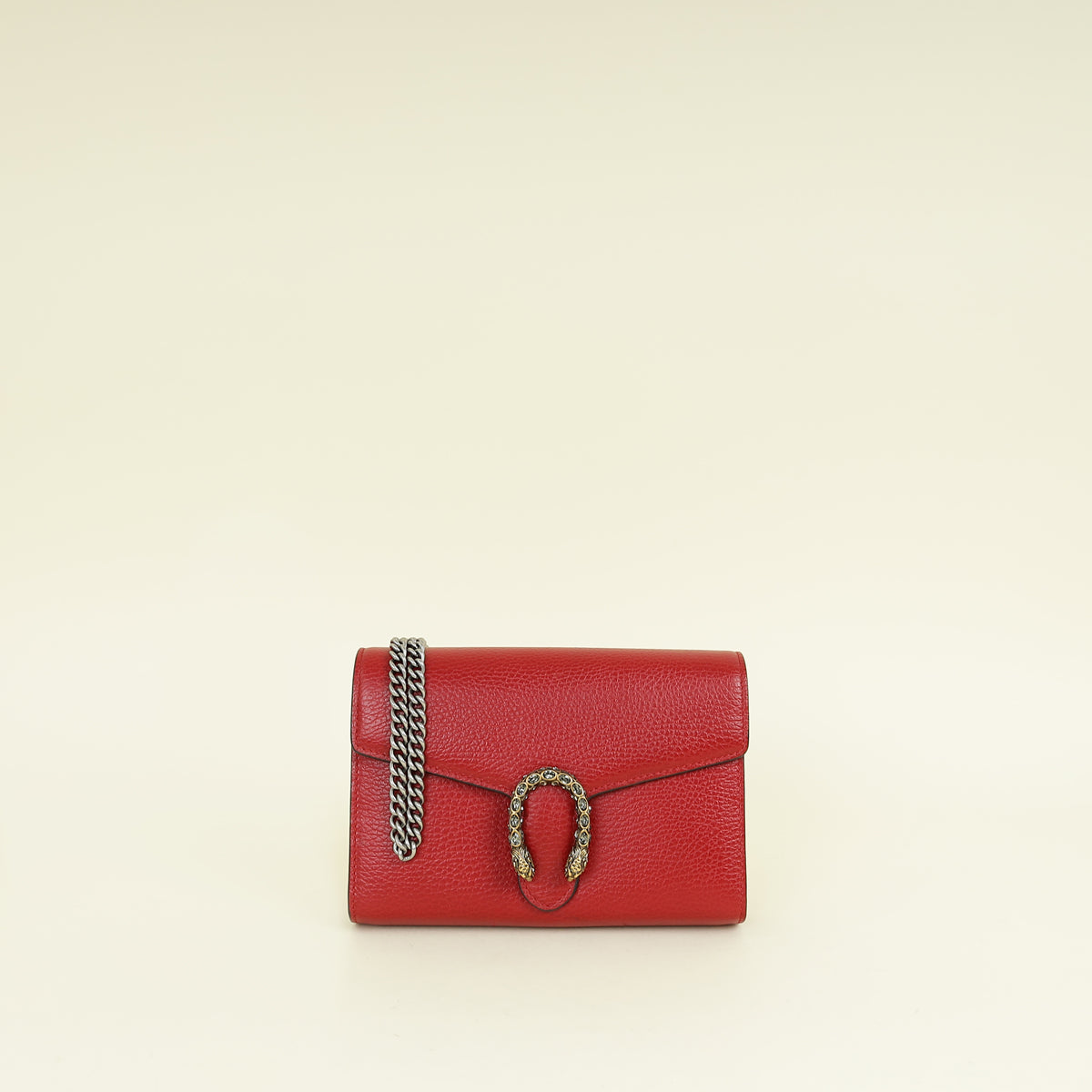 Gucci Red Dionysus Wallet On Chain