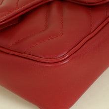 Gucci Red GG Marmont Matelasse Mini Bag