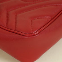Gucci Red GG Marmont Matelasse Mini Bag