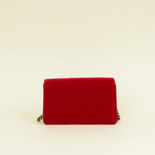 Gucci Red Broadway Small Crossbody Flap Bag