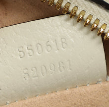 Gucci White Ophidia Mini Round Shoulder Bag