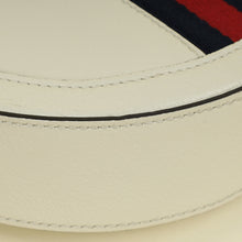 Gucci White Ophidia Mini Round Shoulder Bag