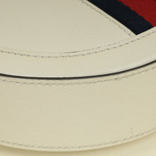 Gucci White Ophidia Mini Round Shoulder Bag