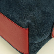 Gucci Bicolor Small Ophidia Suede Dome Shoulder Bag