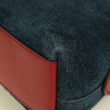 Gucci Bicolor Small Ophidia Suede Dome Shoulder Bag