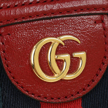 Gucci Bicolor Small Ophidia Suede Dome Shoulder Bag