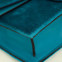 Gucci Turquoise Velvet Crystal Dionysus Super Mini Bag