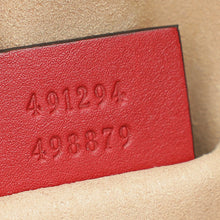 Gucci Red GG Marmont Small Belt Bag
