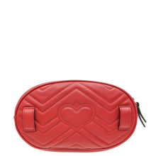 Gucci Red GG Marmont Small Belt Bag
