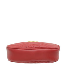 Gucci Red GG Marmont Small Belt Bag