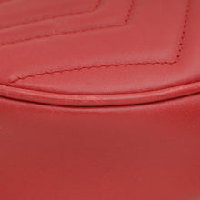 Gucci Red GG Marmont Small Belt Bag