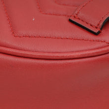 Gucci Red GG Marmont Small Belt Bag