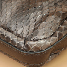 Gucci Dark Gray Croisette Bamboo Evening Bag