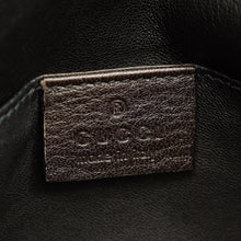 Gucci Dark Gray Croisette Bamboo Evening Bag