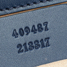 Gucci Blue Guccissima Padlock Small Chain Bag