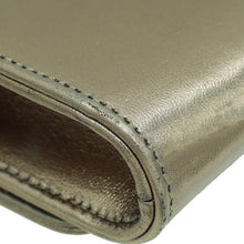Gucci Metallic Bronze GG Crystal Broadway Clutch