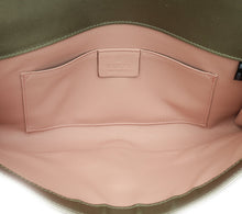 Gucci Metallic Bronze GG Crystal Broadway Clutch