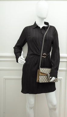 Gucci Bicolor GG Supreme Dionysus Small Shoulder Bag