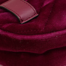 Gucci Violet GG Marmont Velvet Mini Belt Bag
