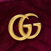 Gucci Violet GG Marmont Velvet Mini Belt Bag