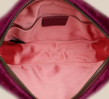 Gucci Violet GG Marmont Velvet Mini Belt Bag