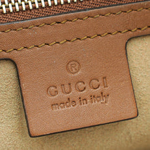 Gucci Bicolor GG Supreme Padlock Medium Tote Bag