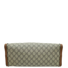 Gucci Bicolor GG Supreme Padlock Medium Tote Bag