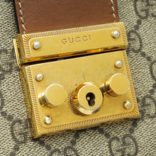 Gucci Bicolor GG Supreme Padlock Medium Tote Bag