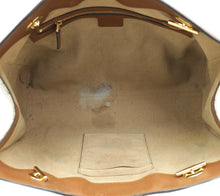 Gucci Bicolor GG Supreme Padlock Medium Tote Bag