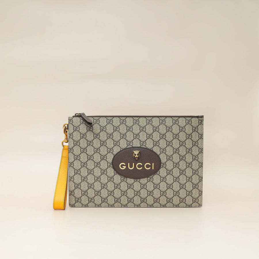 Gucci Tricolor GG Supreme Neo Vintage Pouch