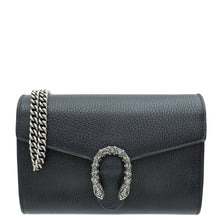 Gucci Black Crystal Dionysus Mini Chain Shoulder Bag