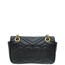 Gucci Black GG Marmont Mini Shoulder Bag