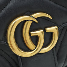 Gucci Black GG Marmont Mini Shoulder Bag