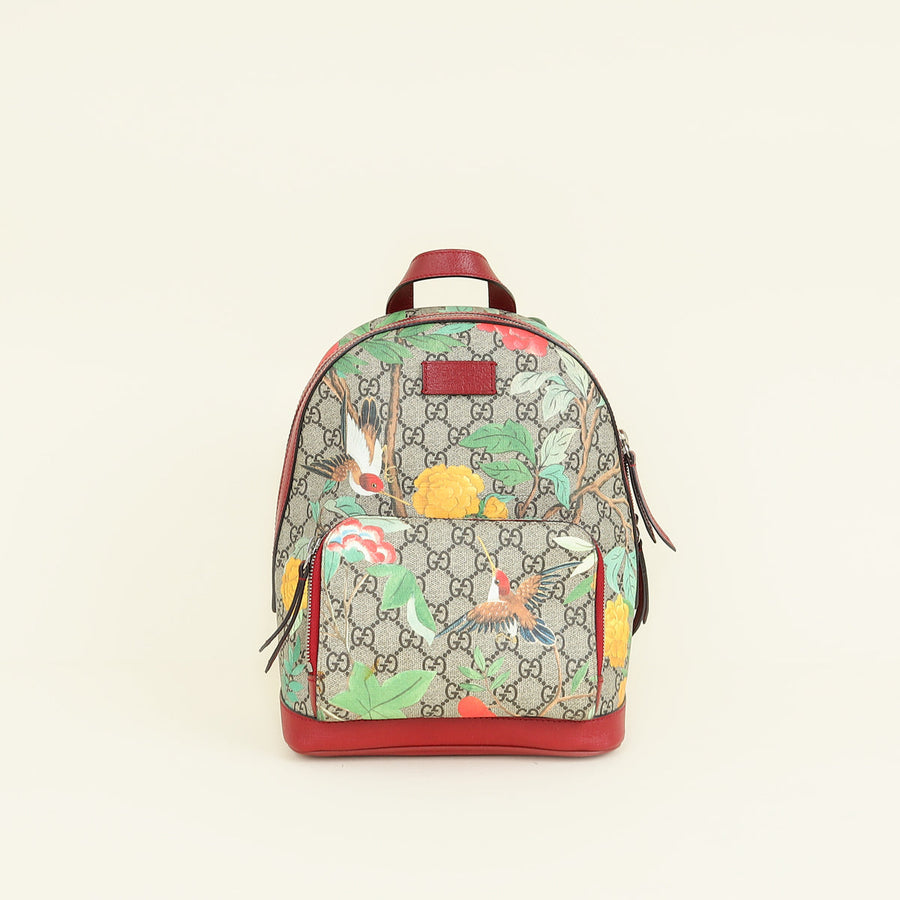Gucci Multicolor Tian GG Supreme Small Backpack Bag