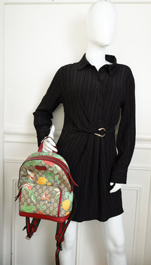 Gucci Multicolor Tian GG Supreme Small Backpack Bag