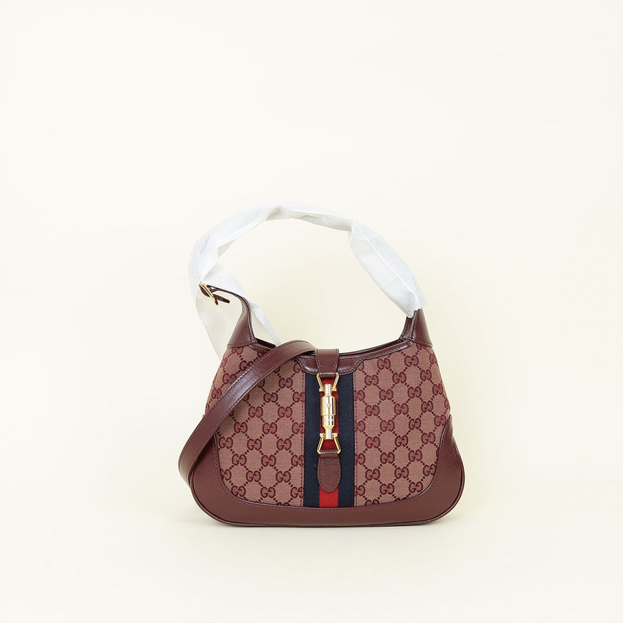 Gucci Burgundy Jackie 1961 Hobo Bag