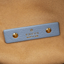 Gucci Dusty Blue Softbit Maxi Shoulder Bag