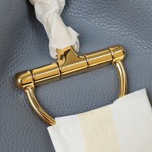 Gucci Dusty Blue Softbit Maxi Shoulder Bag