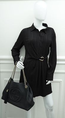 Gucci Black Soho Tassel Tote Bag