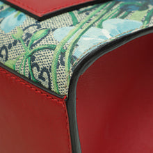 Gucci Bicolor GG Blooms Padlock Flap Mediuum Shoulder Bag