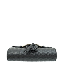 Gucci Black GG Microcannage Emily Mini Bag