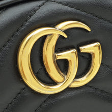 Gucci Black GG Marmont Mini Camera Bag