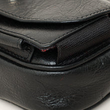 Gucci Black Cracked Morpheus Belt Bag