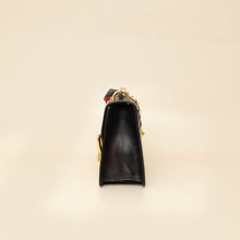 Gucci Black Sylvie Mini Chain Shoulder Bag
